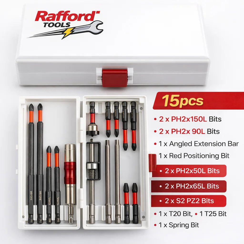 Magnetic S2 Steel Drill Bit Set 3/6/12 Piece – Impact Ready | Big A Store