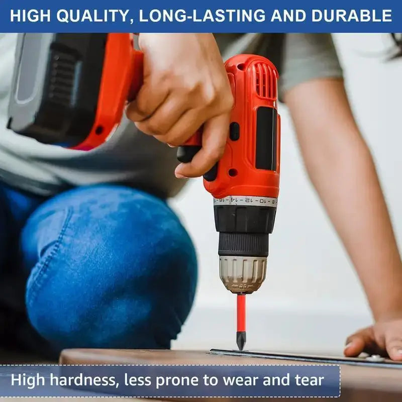 Magnetic S2 Steel Drill Bit Set 3/6/12 Piece – Impact Ready | Big A Store