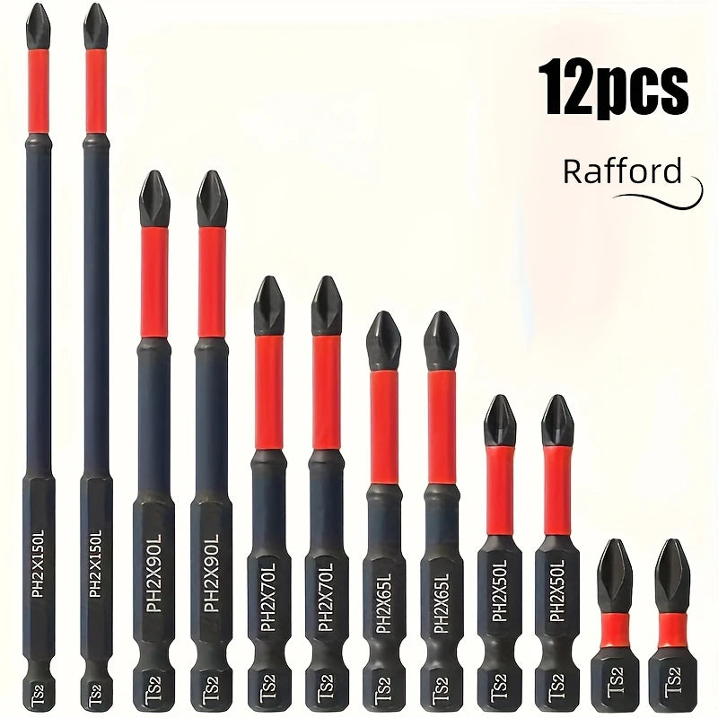 Magnetic S2 Steel Drill Bit Set 3/6/12 Piece – Impact Ready | Big A Store