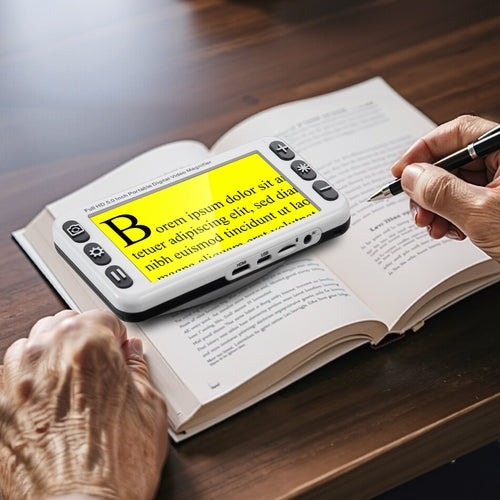 Portable Digital Magnifier, 127mm HD Electronic Video Magnifier for