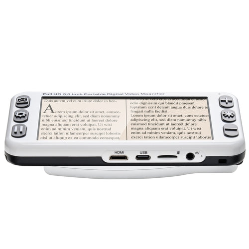Portable Digital Magnifier, 127mm HD Electronic Video Magnifier for
